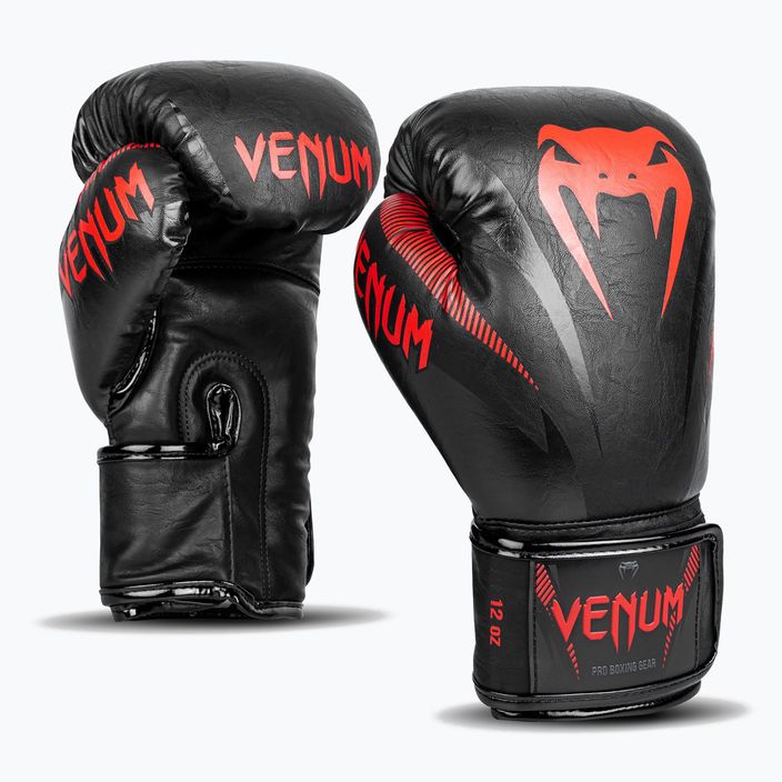 Venum Impact boxerské rukavice čierne VENUM-03284-100 8