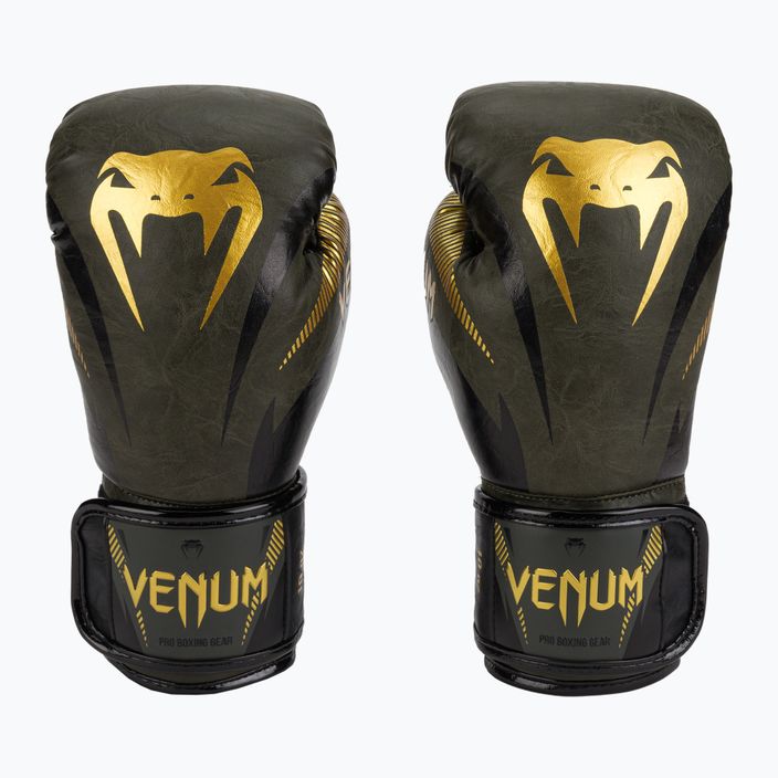 Zelené boxerské rukavice Venum Impact 03284-230