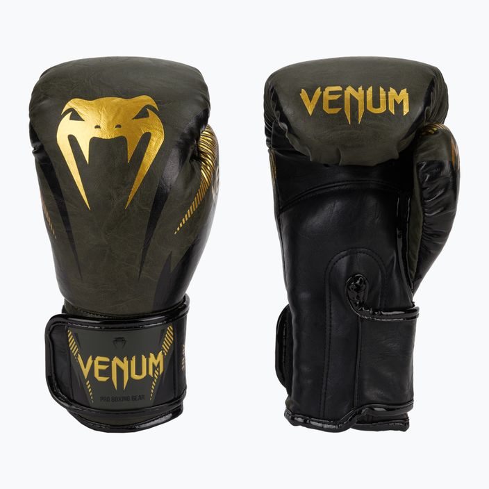 Zelené boxerské rukavice Venum Impact 03284-230 3