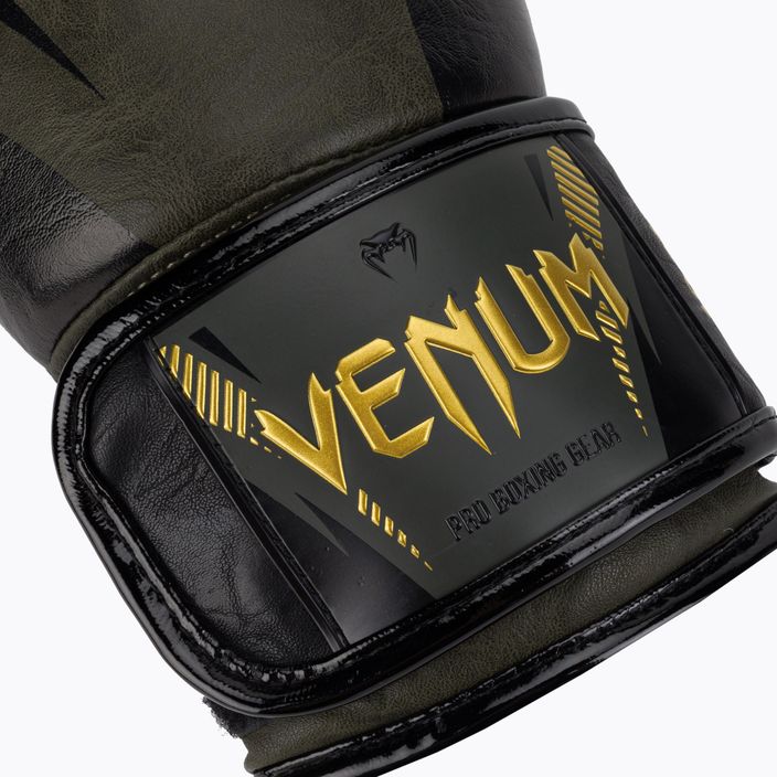 Zelené boxerské rukavice Venum Impact 03284-230 5