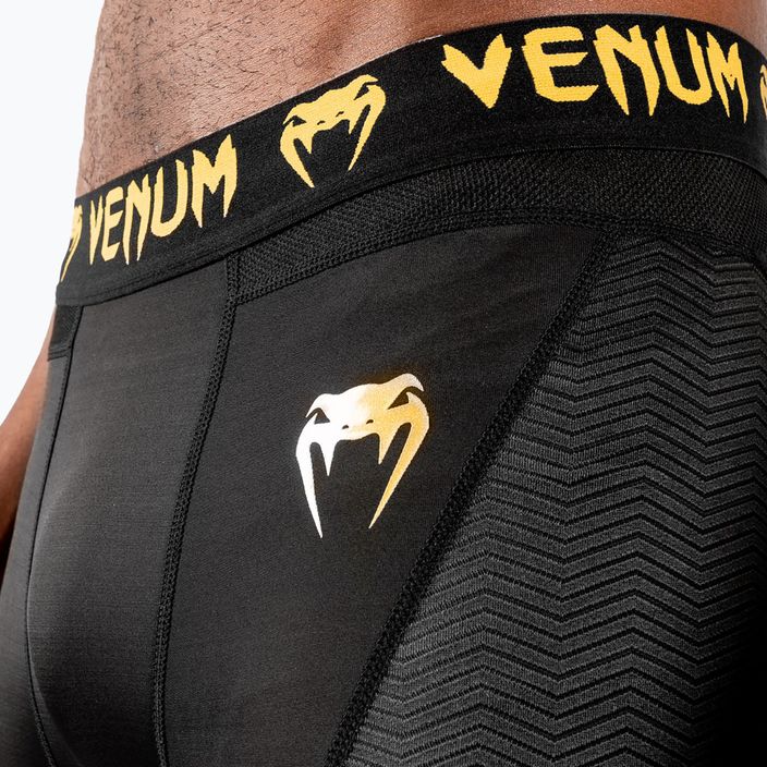Pánske tréningové krátke nohavice  Venum G-Fit Compression black/gold 5