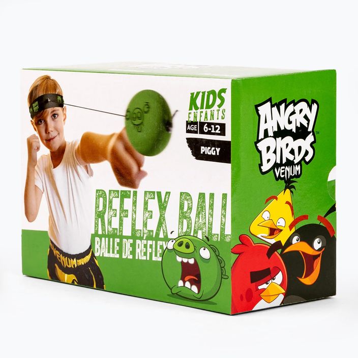 Detská reflexná lopta Venum Angry Birds zelená 5