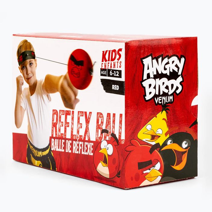 Detská reflexná lopta Venum Angry Birds červená 5