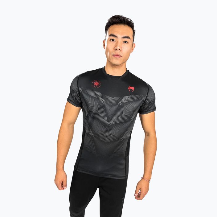 Venum Phantom Dry Tech pánske tričko čierna/červená 04695-100