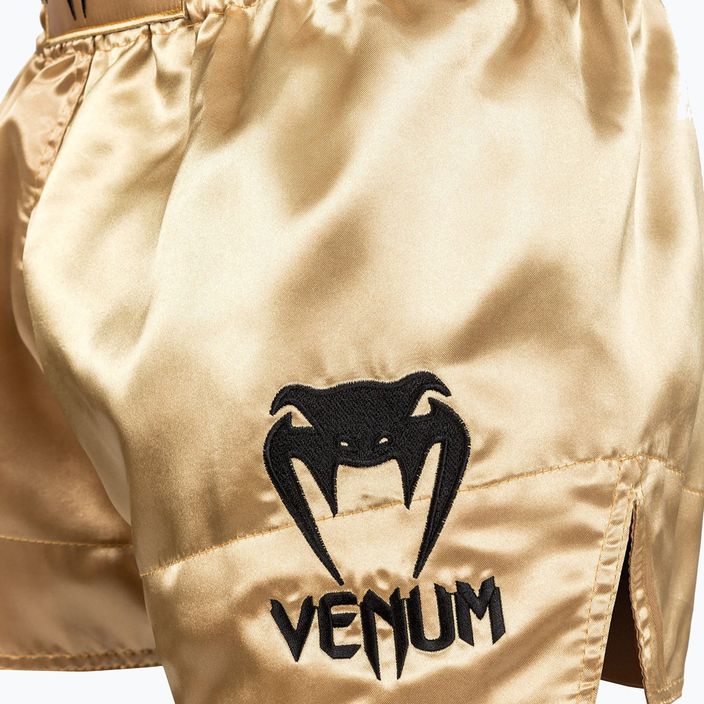 Pánske šortky Venum Classic Muay Thai black and gold 03813-449 5