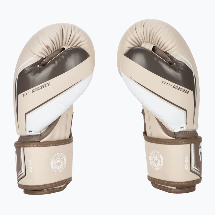 Boxerské rukavice Venum Elite Evo sand 3