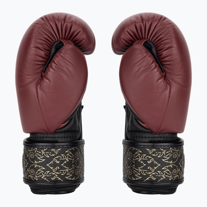 Boxerské rukavice Venum Power 2.0 bordová/čierna 3