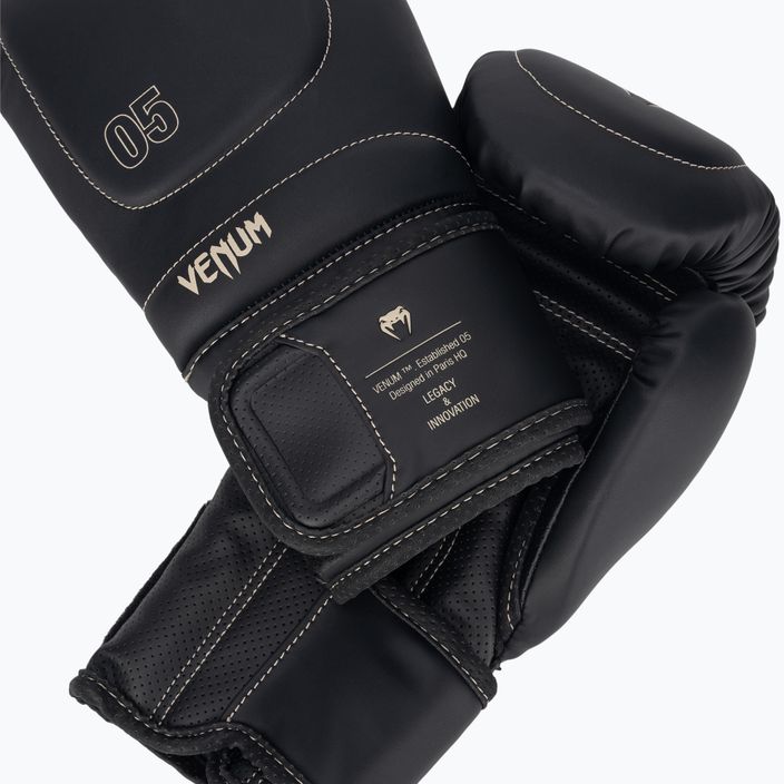 Boxerské rukavice Venum Impact Evo čierne 4