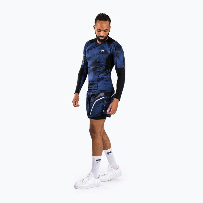 Pánsky chránič Venum Electron 3.0 Rashguard navy Longsleeve 2