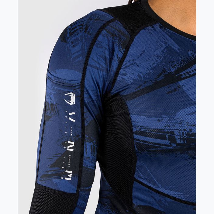 Pánsky chránič Venum Electron 3.0 Rashguard navy Longsleeve 5