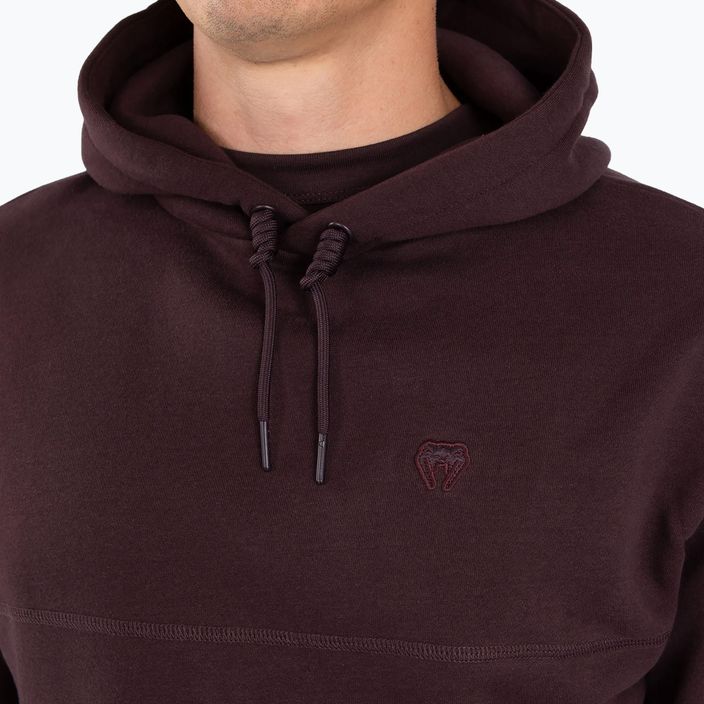 Pánska mikina Venum Silent Power Hoodie tmavohnedá 6