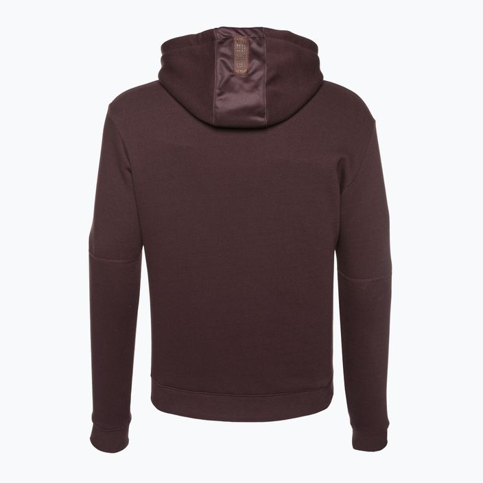 Pánska mikina Venum Silent Power Hoodie tmavohnedá 8