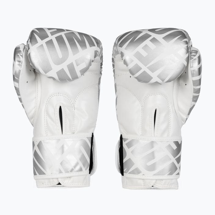 Venum Contender 1.5 XT Boxerské rukavice biele/strieborné 2