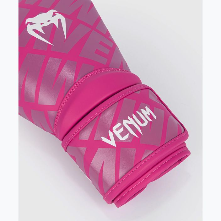 Venum Contender 1.5 XT Boxerské rukavice ružová/biela 4