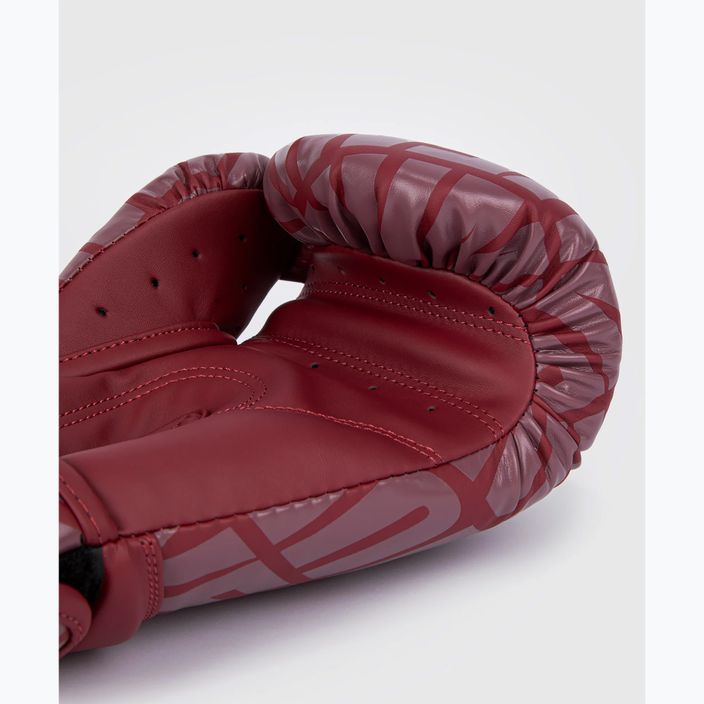 Venum Contender 1.5 XT Boxerské rukavice bordová/biela 4