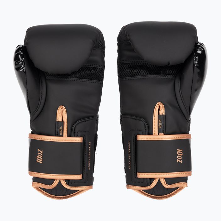 Pánske boxerské rukavice Venum Challenger 4.0 black/bronze 2