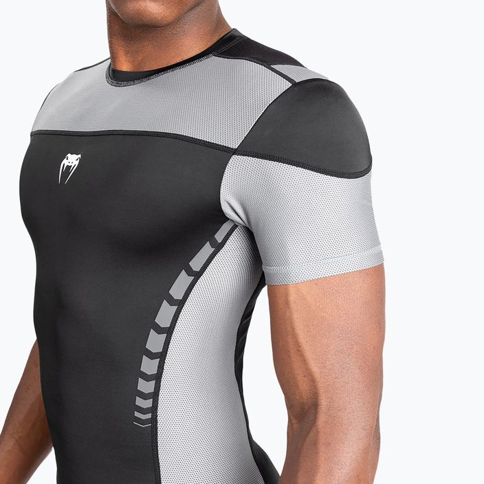 Pánsky chránič Venum Tempest Rashguard black/ grey 4