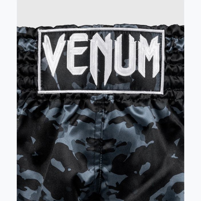 Pánske tréningové šortky Venum Classic Muay Thai black/dark camo 4