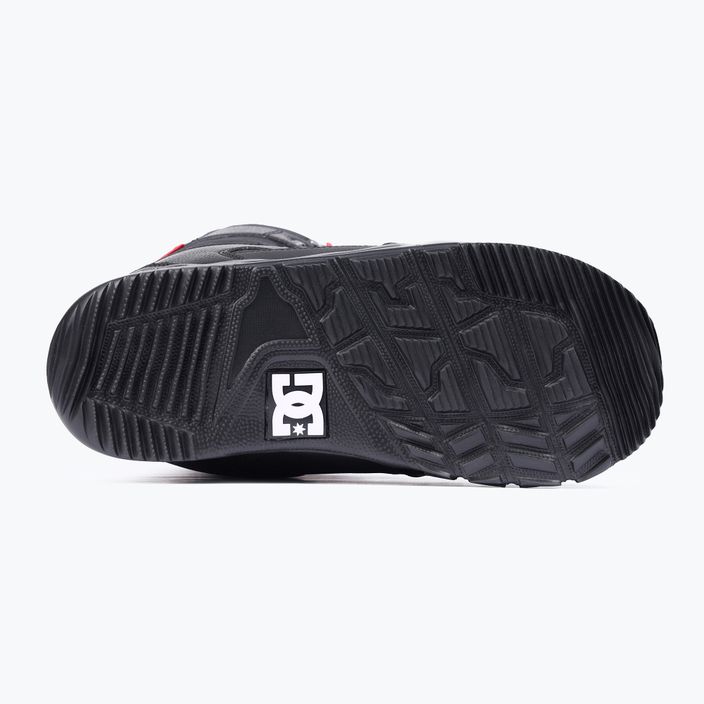 Pánske topánky na snowboard DC Phase black/red 2