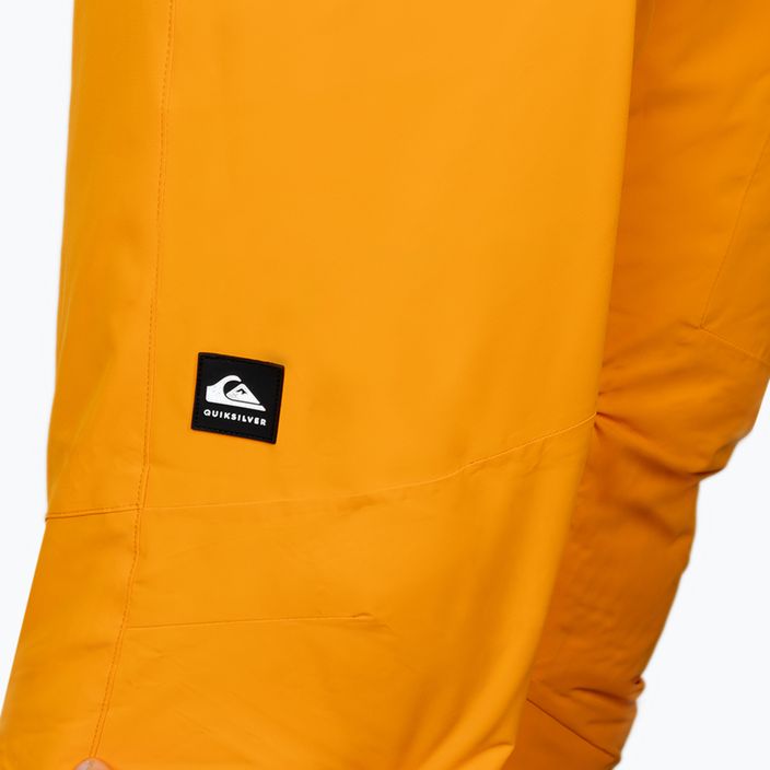 Pánske snowboardové nohavice Quiksilver Boundry orange EQYTP03144 3