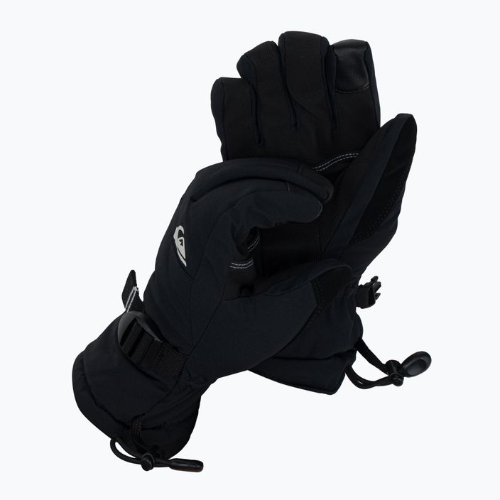 Detské snowboardové rukavice Quiksilver Mission J čierne EQBHN03030