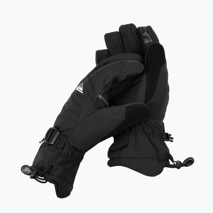 Quiksilver Mission pánske snowboardové rukavice čierne EQYHN03141