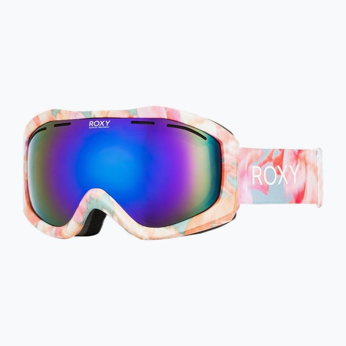Dámske snowboardové okuliare ROXY Sunset ART J 2021 stone blue jorja / amber rose ml blue 5
