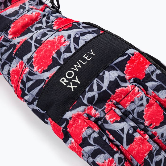 Dámske rukavice na snowboard ROXY Cynthia Rowley 2021 true black/white/red 4