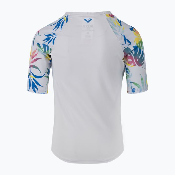 Detské plavecké tričko ROXY Printed 2021 bright white/surf trippin 2