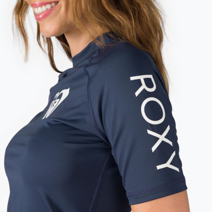Dámske plavecké tričko ROXY Whole Hearted 2021 mood indigo 4