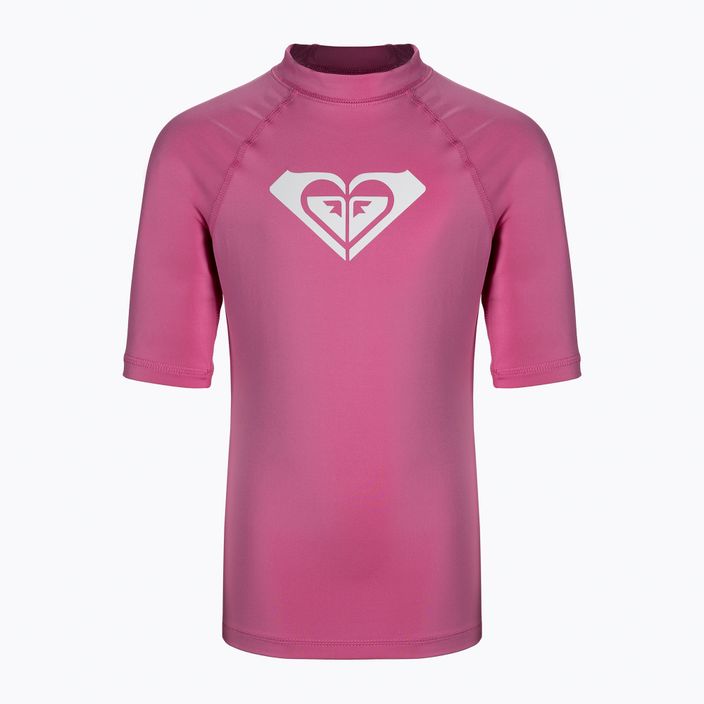 Detské plavecké tričko ROXY Wholehearted 2021 pink guava