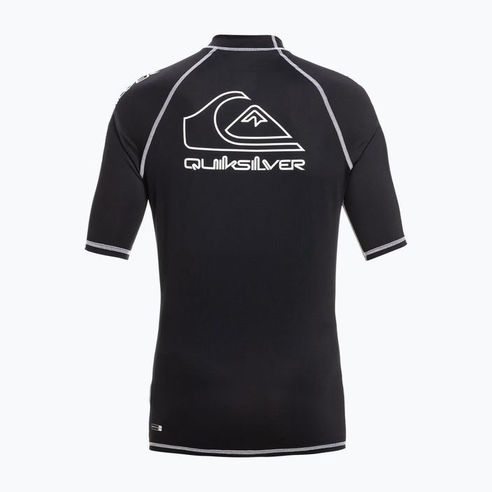 Quiksilver Ontour pánske plavecké tričko čierne EQYWR03359 2