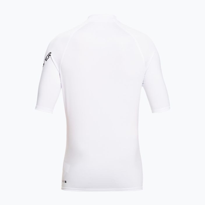 Quiksilver pánske plavecké tričko All Time biele EQYWR03358-WBB0 2