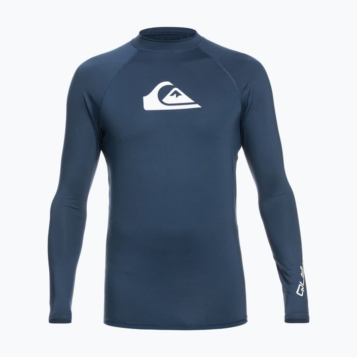 Quiksilver All Time detské plavecké tričko námornícka modrá EQBWR03213-BSN0