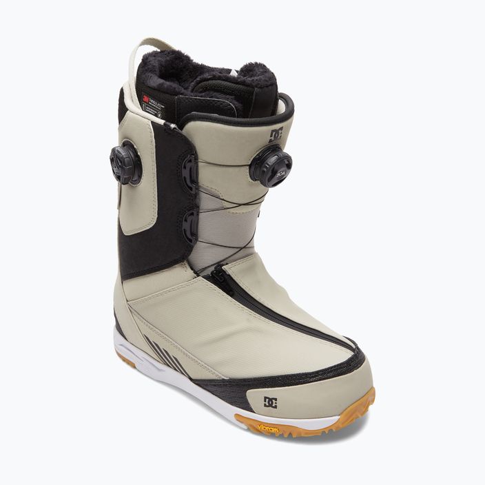 Pánske topánky na snowboard DC Transcend off white/gum 10