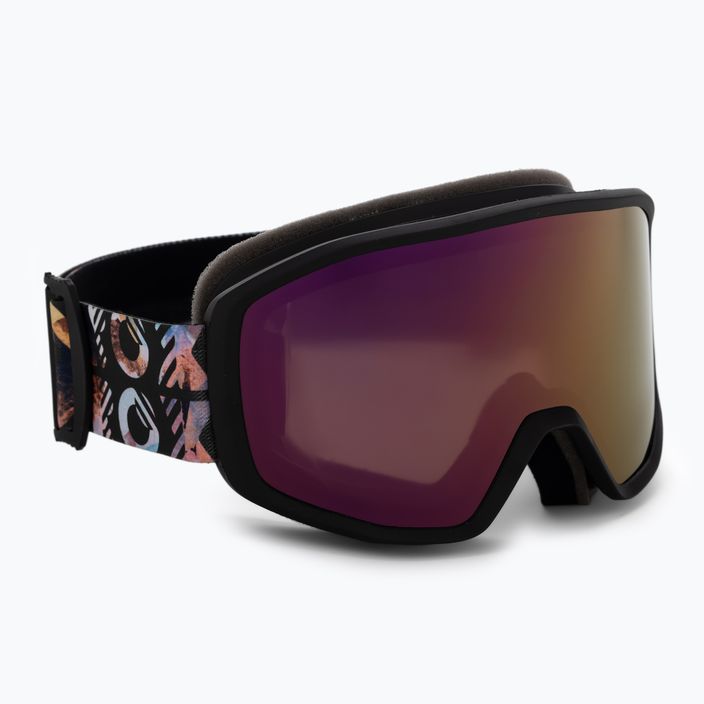 Dámske snowboardové okuliare ROXY Izzy 2021 tenderness blk/ml purple