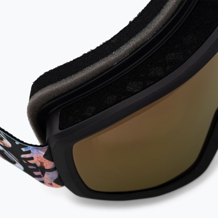 Dámske snowboardové okuliare ROXY Izzy 2021 tenderness blk/ml purple 5