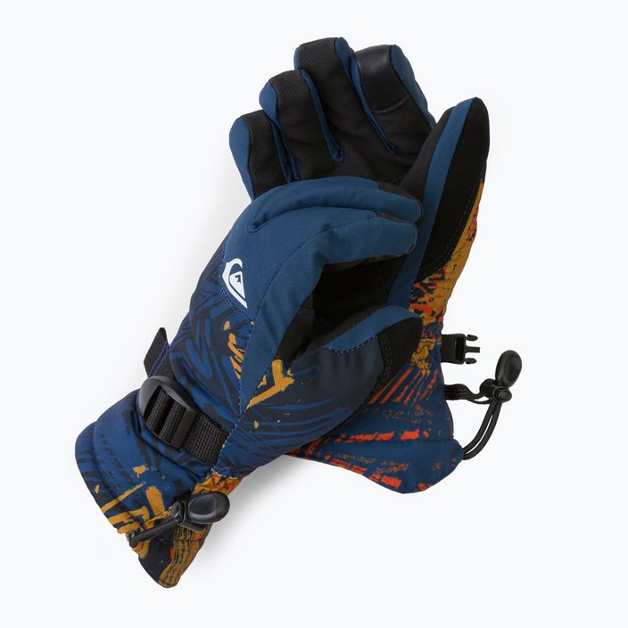 Detské snowboardové rukavice Quiksilver Mission modré EQBHN33