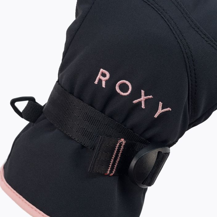 Detské rukavice na snowboard ROXY Jetty Solid 2021 true black 4