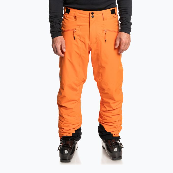 Pánske snowboardové nohavice Quiksilver Boundry orange EQYTP03144 6