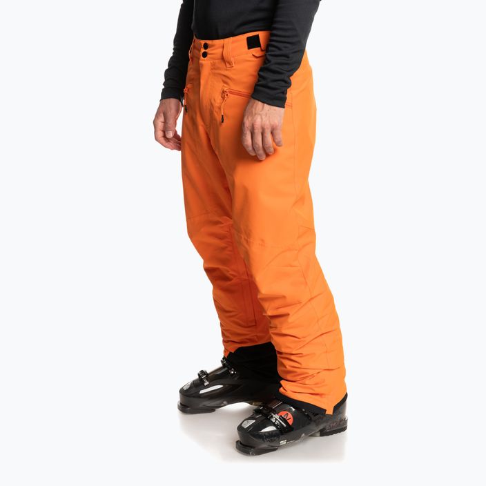 Pánske snowboardové nohavice Quiksilver Boundry orange EQYTP03144 7