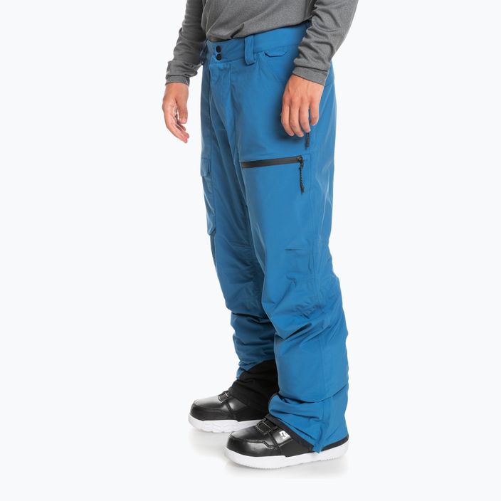 Quiksilver Utility pánske nohavice na snowboard modré EQYTP314 6
