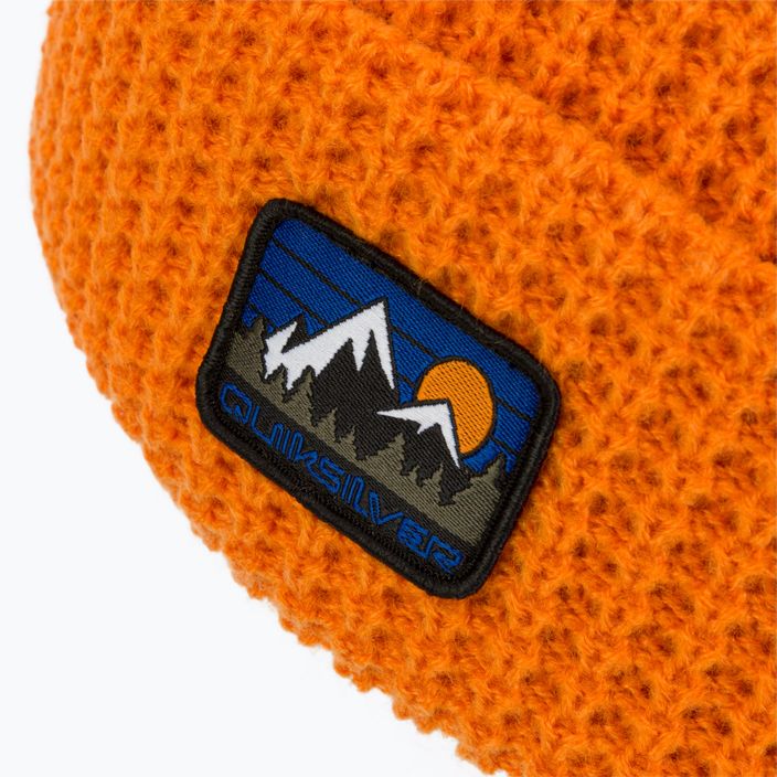 Snowboardová čiapka Quiksilver Tofino oranžová EQYHA333 3