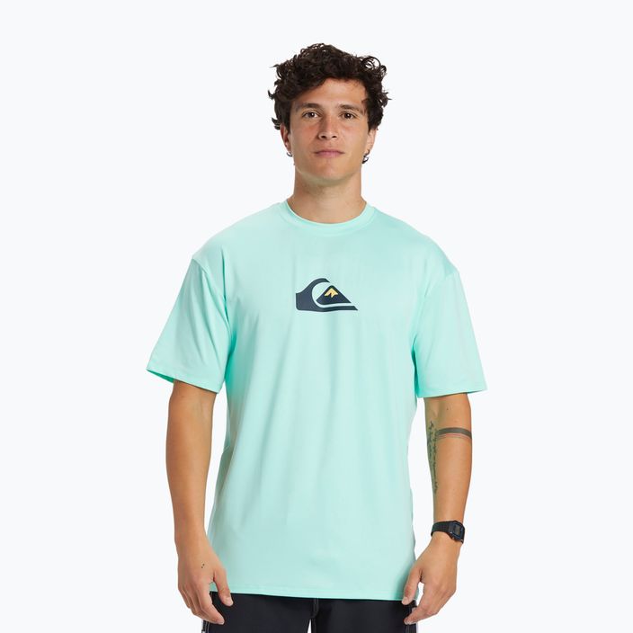 Quiksilver pánske plavecké tričko Solid Streak beach glass 3