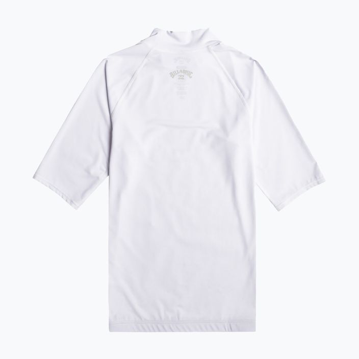 Pánske plavecké tričko Billabong Arch white 2