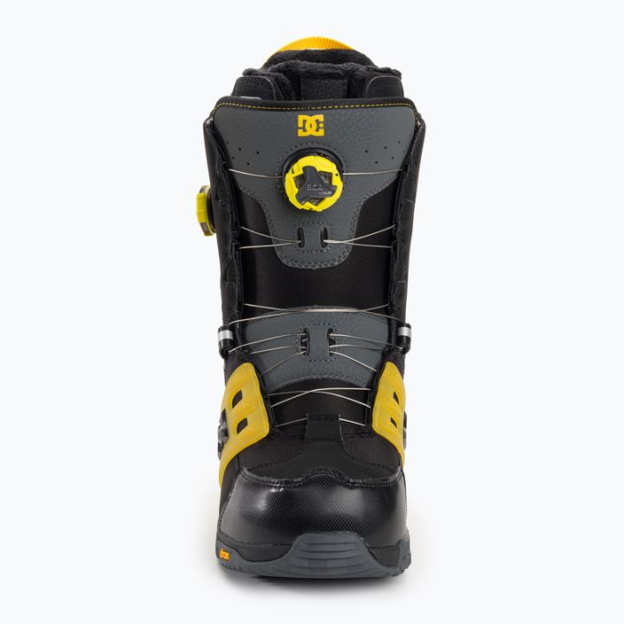 Pánske topánky na snowboard DC Phantom black/yellow 3