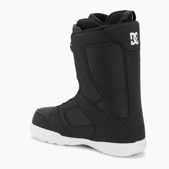 Pánske topánky na snowboard DC Phase Boa black/white 2