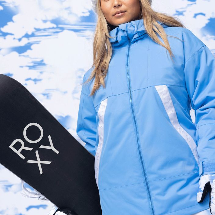 Dámska snowboardová bunda ROXY Chloe Kim azure blue 4