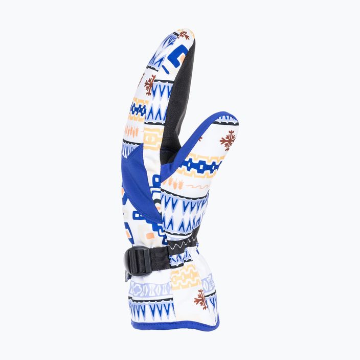 Dámske snowboardové rukavice ROXY Jetty Mitt bright white chandall 2