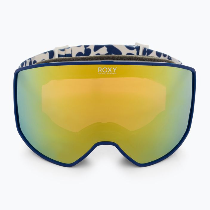 Dámske snowboardové okuliare ROXY Storm Peak chic/gold ml 2